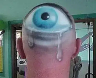 olho na nuca