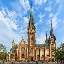 Church of Sts. Olha and Elizabeth in Lviv, today Ukraine (by Teodor Talowski, 1903–11)