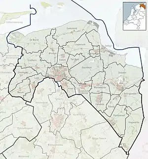 Termunterzijl is located in Groningen (province)