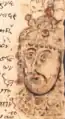 An imaginary portrait of Nero (r. 54–68), depicting him with an invented and ahistorical set of imperial regalia.