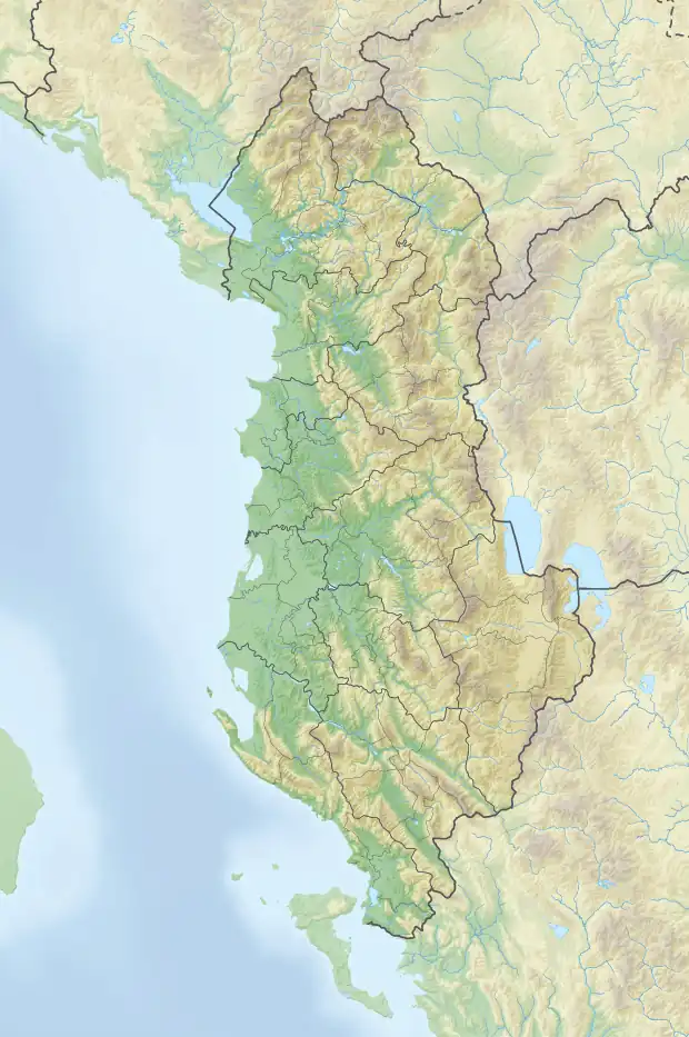 Task Force ALBA is located in Albania
