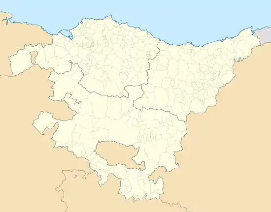 Zamudio is located in the Basque Country