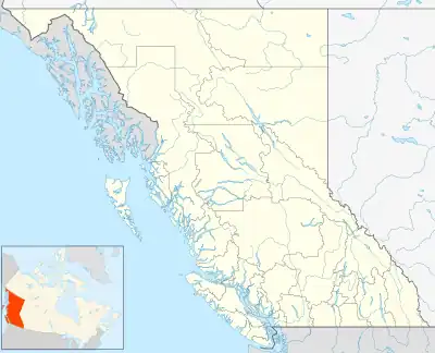 Nequatque is located in British Columbia