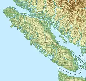 Poum Lake is located in Vancouver Island