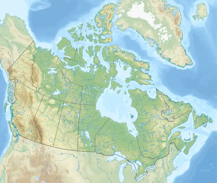 Le Massif is located in Canada