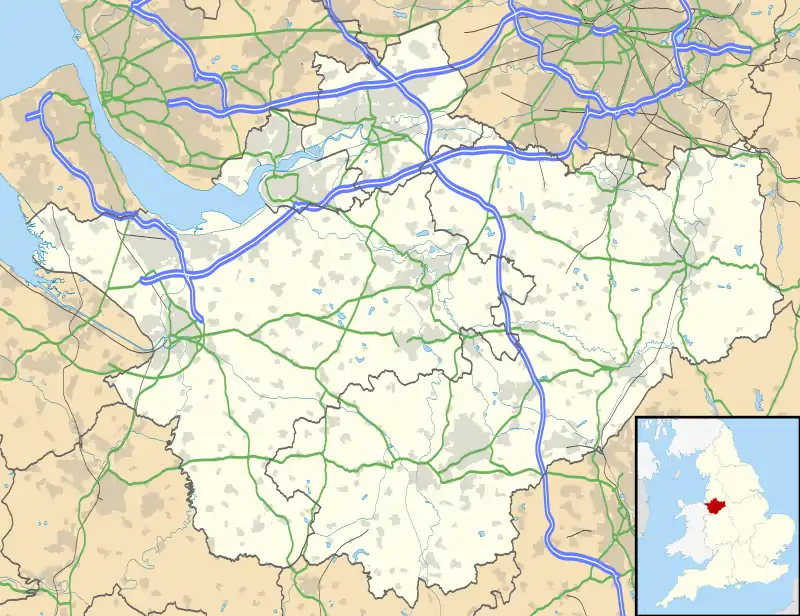 Culcheth Laboratories is located in Cheshire