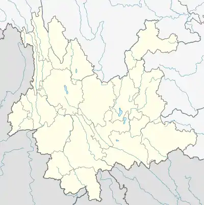 Manghai Town is located in Yunnan