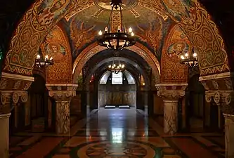 Crypt of Oplenac mausoleum, 1910
