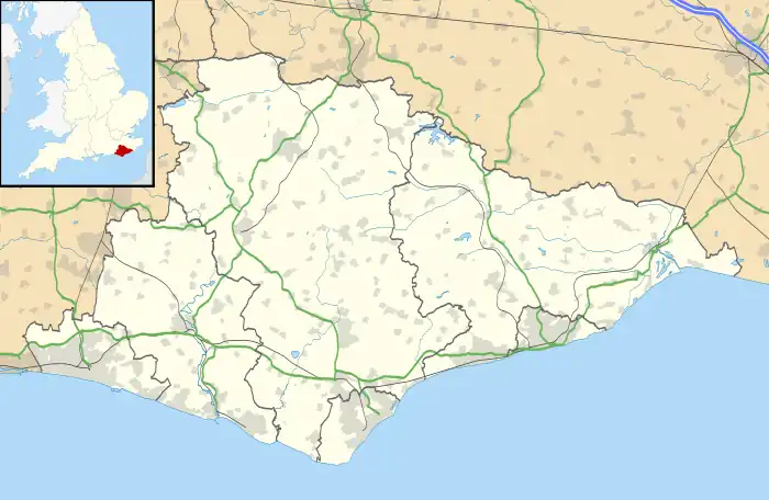 Chailey Common is located in East Sussex