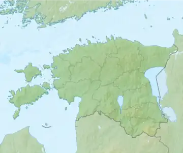 Lake Maardu  Maardu järv is located in Estonia