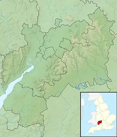 Nailsworth Stream is located in Gloucestershire