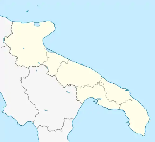 2006 Winter Olympics torch relay is located in Apulia