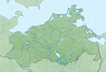 Prohner Stausee is located in Mecklenburg-Vorpommern