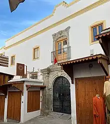 Building on rue Es-Siaghine, French consulate from 1816 to 1849, later known as Dar Niaba