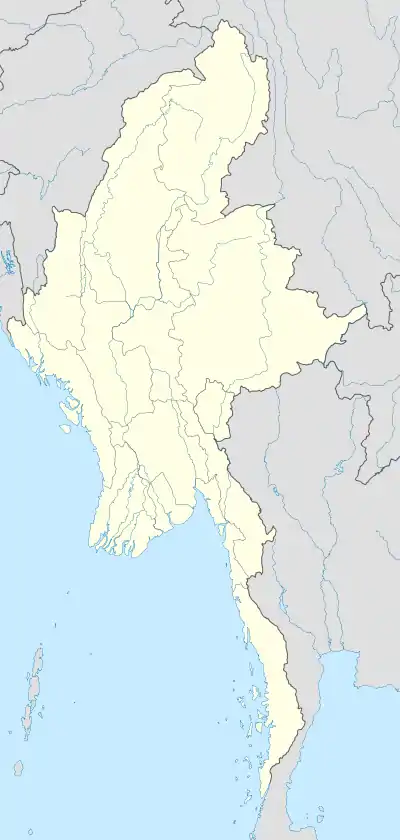 Myebon is located in Myanmar