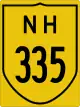National Highway 335 shield}}