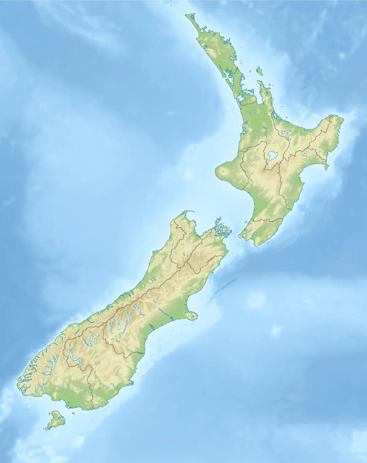 Whakamaru Caldera is located in New Zealand