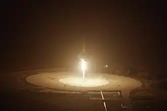 Falcon 9 flight 20's first-stage moments before touchdown on Landing Zone 1