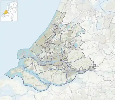 Mijnsheerenland is located in South Holland