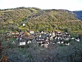 A general view of Saint-Martin-de-Vers