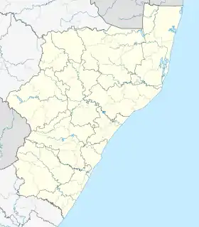 Statue of Mahatma Gandhi is located in KwaZulu-Natal