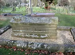 Grave of the 6th Duke (d. 1858)