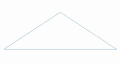 A fractal that models the surface of a mountain