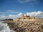 Fort Dansborg, built by the 17th century Danish admiral Ove Gjedde, reminiscences of Danish India, Tharangambadi, Tamil Nadu