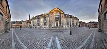 The main building at the University of Copenhagen