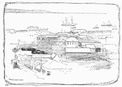 A glimpse of Sandy Point (Punta Arenas) in the Strait
of Magellan.