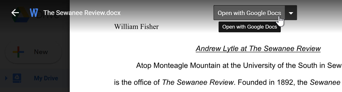 Preview of the converted file. Preview of the converted file.