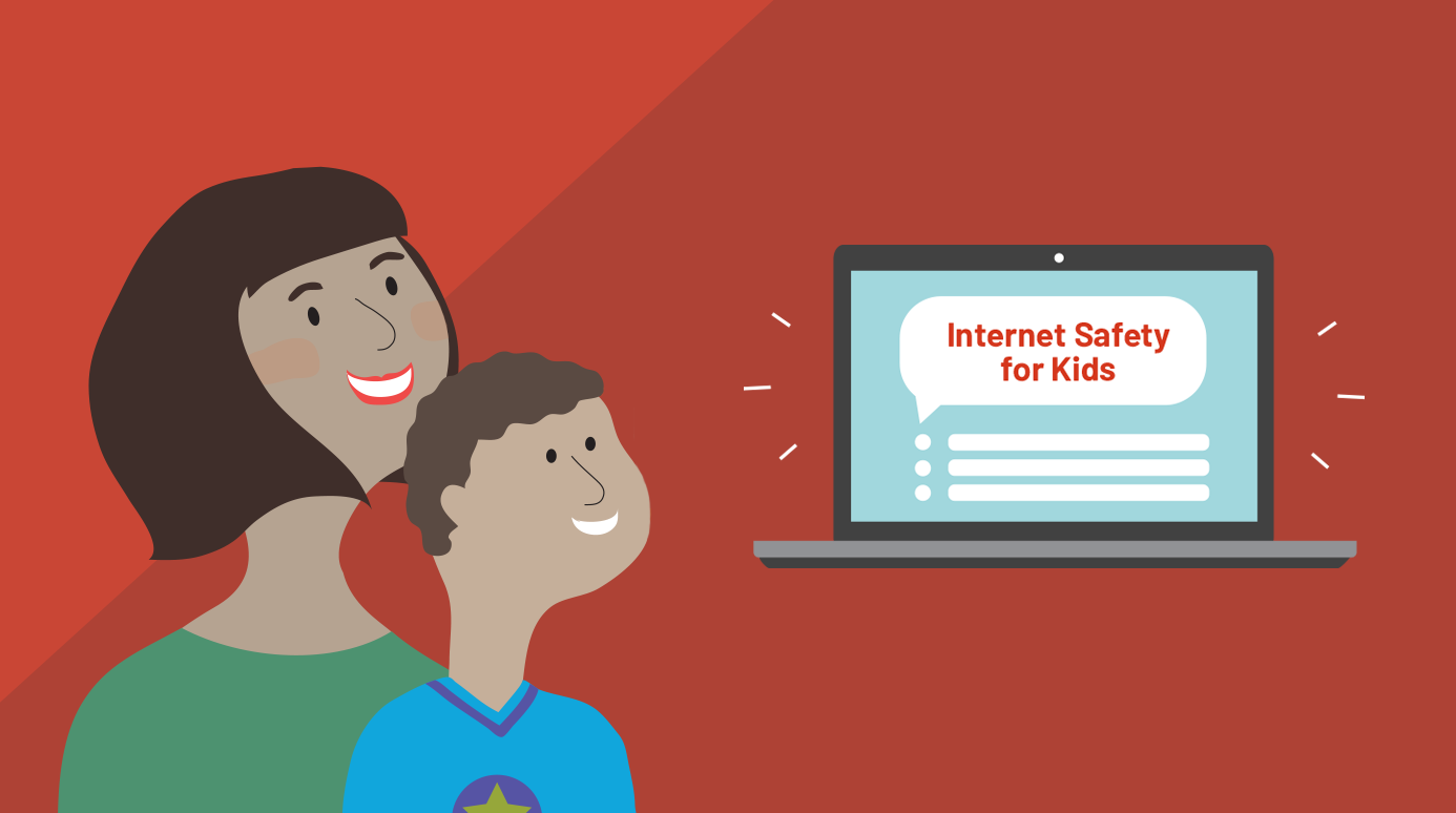 Intro illustration for Internet Safety for Kids Intro illustration for Internet Safety for Kids