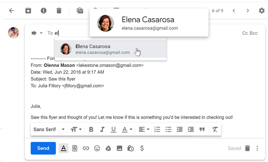 Adding a recipient Adding a recipient