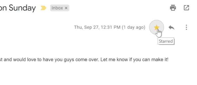 Adding a star Adding a star