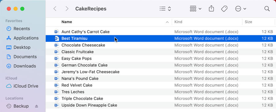 double-clicking a file to open it double-clicking a file to open it