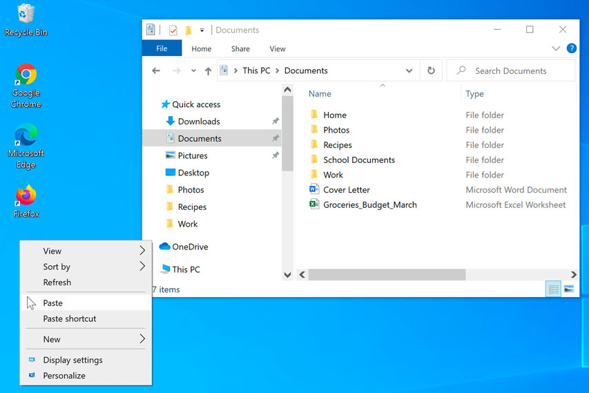 paste the file paste the file