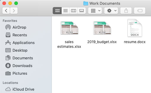 screenshot of s folder after having moved a file into it screenshot of s folder after having moved a file into it