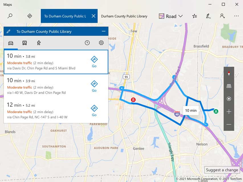 Maps in Windows 10 Maps in Windows 10