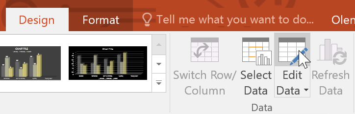 the Edit Data command the Edit Data command