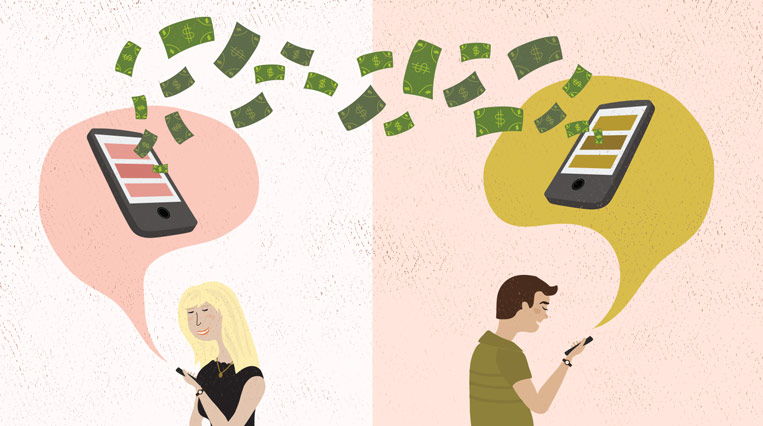 money transferring money transferring