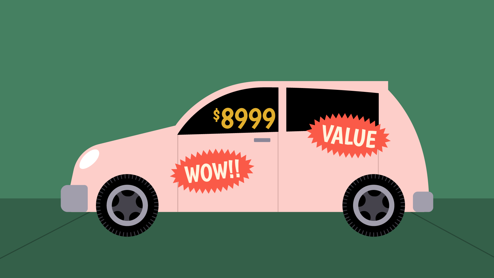 car $8999 price tag car $8999 price tag