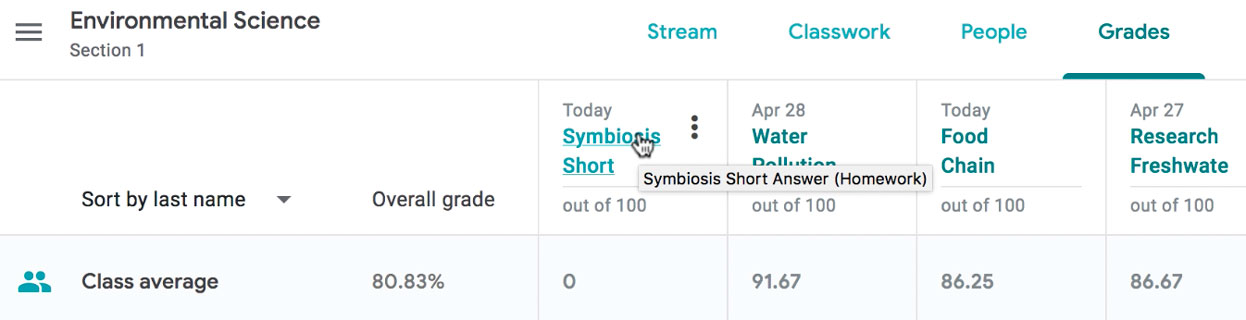 selecting an assignment selecting an assignment