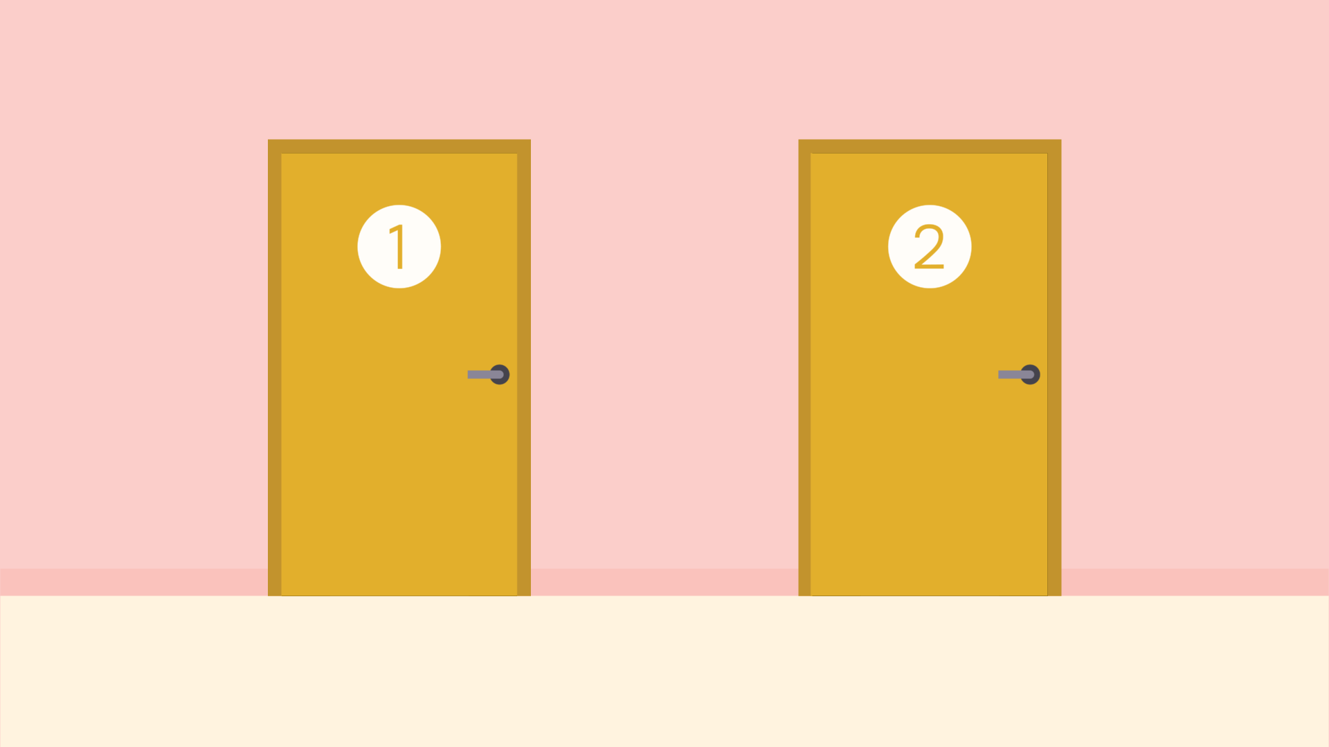 door 1 and door 2 door 1 and door 2