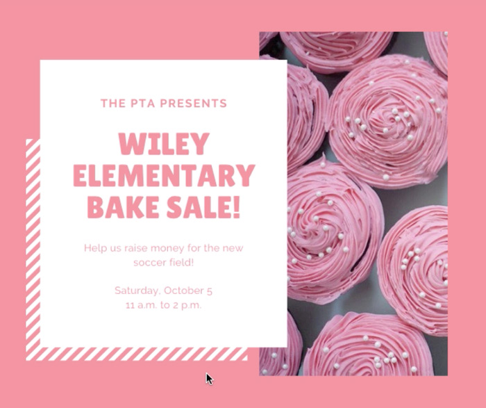 screenshot of title after changing font size to 45 screenshot of title after changing font size to 45