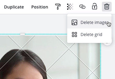 screenshot of trash icon screenshot of trash icon