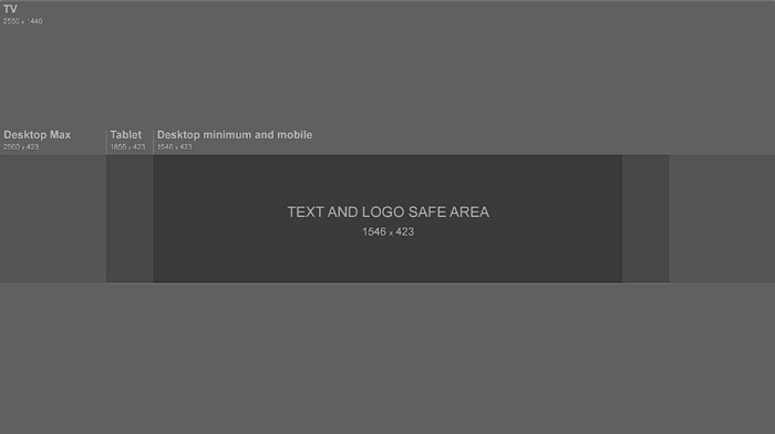 Screenshot of YouTube Channel Art template Screenshot of YouTube Channel Art template