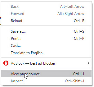 View page source View page source