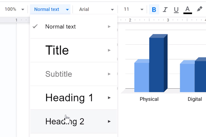 choosing heading 2 choosing heading 2