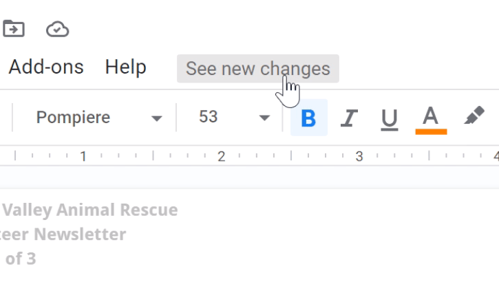 clicking see new changes clicking see new changes