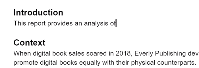 accepting the suggestion accepting the suggestion